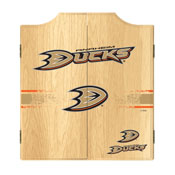 NHL Dart Cabinet Set with Darts and Board - Anaheim Ducks, NHL7010-AD