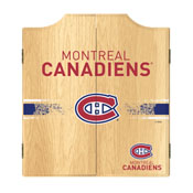 NHL Dart Cabinet Set with Darts and Board - Montreal Canadiens, NHL7010-MC