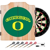 University of Oregon Wood Dart Cabinet Set, ORG7000-DUCK