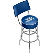 Bud Light Blue Padded Bar Stool With Back, AB1100-BL