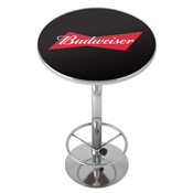 Budweiser Bowtie Red / Black Pub Table, AB2000-BUD