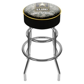U.S. Army Digital Camo Padded Swivel Bar Stool, ARMY1000-CAMO