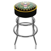 U.S. Army Symbol Padded Swivel Bar Stool, ARMY1000-SYM