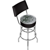 U.S Army This We'll Defend Padded Bar Stool with Back, ARMY1100-DEFEND