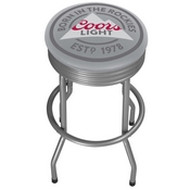 Coors Light Outdoor Ribbed Barstool, CL1050-RL