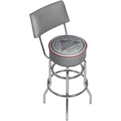 Coors Light Swivel Bar Stool With Back, CL1100-RL