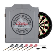 Coors Light Dartboard Set, CL7000-GRY