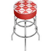 Checker Coca Cola Pub Stool, coke-1000-v10