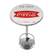 Vintage Coca-Cola Coke Pub Table - Ice Cold Design, coke-2000-v8-s