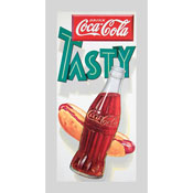 Tasty Stretched Canvas Print 14x30 Inch, cokeES9836-C1430GG