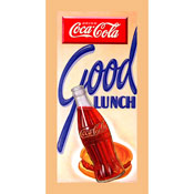 Coke Good Lunch - 30x14 Inch Stretched Canvas Print, cokeW5894-C1430GG