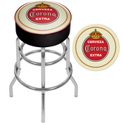 Corona Padded Swivel Bar Stool - Vintage, CRN1000-VTG