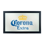 Corona Framed Mirror Wall Plaque 15 X 26 Inches - Logo, CRN1500