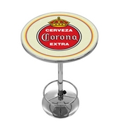 Corona Chrome Pub Table - Vintage, CRN2000-VTG