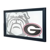 University of Georgia Framed Logo Mirror - Fade, GA1500-FADE