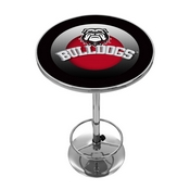 University of Georgia Chrome Pub Table - Honeycomb, GA2000-HC