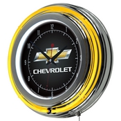 Chevy 14 Inch Neon Clock, GM1400CH