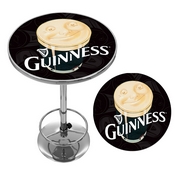 Guinness Chrome Pub Table - Smiling Pint, GN2000-PNT
