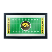 University of Iowa Football Field Framed Mirror, IA1500F