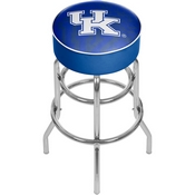 University of Kentucky Chrome Bar Stool with Swivel - Fade, KY1000-FADE