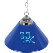 University of Kentucky Single Shade Chrome Bar Lamp - 14 inch, KY1200