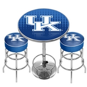 University of Kentucky Game Room Combo - 2 Bar Stools and Table, KY9800-REF