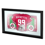 The Ohio State Football Framed Jersey Mirror, LRG1550F-OSU