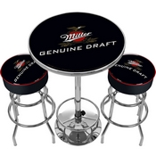 Ultimate Miller Genuine Draft Pub Table And Stools Combo, MGD9800