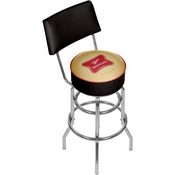 Miller High Life Padded Bar Stool With Back, MHL1100
