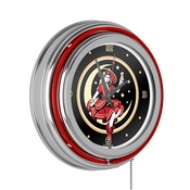 Miller High Life Girl in the Moon Vintage 14 Inch Neon Clock, MV1400