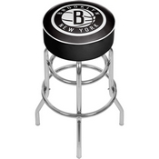 Brooklyn Nets NBA Padded Swivel Bar Stool, NBA1000-BN