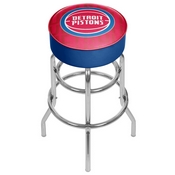 NBA Padded Swivel Bar Stool - City - Detroit Pistons, NBA1000-DP3