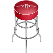 NBA Padded Swivel Bar Stool - City - Houston Rockets, NBA1000-HR3