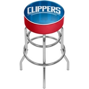 NBA Padded Swivel Bar Stool - Fade - Los Angeles Clippers, NBA1000-LAC2