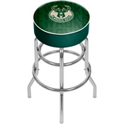 NBA Padded Swivel Bar Stool - City - Milwaukee Bucks, NBA1000-MB3