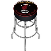 Miami Heat 2013 NBA Champions Padded Swivel Bar Stool, NBA1000-MH-2013