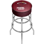 NBA Padded Swivel Bar Stool - City - Miami Heat, NBA1000-MH3