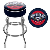 New Orleans Pelicans NBA Padded Swivel Bar Stool, NBA1000-NOP
