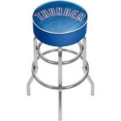 NBA Padded Swivel Bar Stool - Fade - Oklahoma City Thunder, NBA1000-OCT2