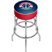 NBA Padded Swivel Bar Stool - City - Washington Wizards, NBA1000-WW3