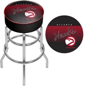 Atlanta Hawks NBA Hardwood Classics Padded Swivel Bar Stool, NBA1000HC-AH