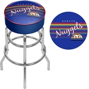 Denver Nuggets NBA Hardwood Classics Padded Swivel Stool, NBA1000HC-DN