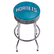 NBA Chrome Ribbed Bar Stool - Fade - Charlotte Hornets, NBA1005-CH2