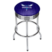 NBA Chrome Ribbed Bar Stool - City - Charlotte Hornets, NBA1005-CH3