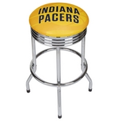 NBA Chrome Ribbed Bar Stool - Fade - Indiana Pacers, NBA1005-IP2