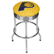 NBA Chrome Ribbed Bar Stool - City - Indiana Pacers, NBA1005-IP3