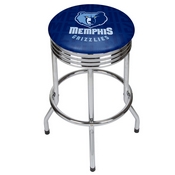 NBA Chrome Ribbed Bar Stool - City - Memphis Grizzlies, NBA1005-MG3