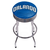 NBA Chrome Ribbed Bar Stool - Fade - Orlando Magic, NBA1005-OM2