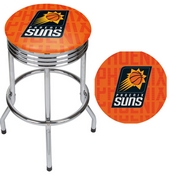NBA Chrome Ribbed Bar Stool - City - Phoenix Suns, NBA1005-PS3