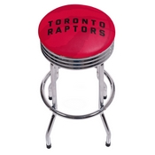 NBA Chrome Ribbed Bar Stool - Fade - Toronto Raptors, NBA1005-TR2
